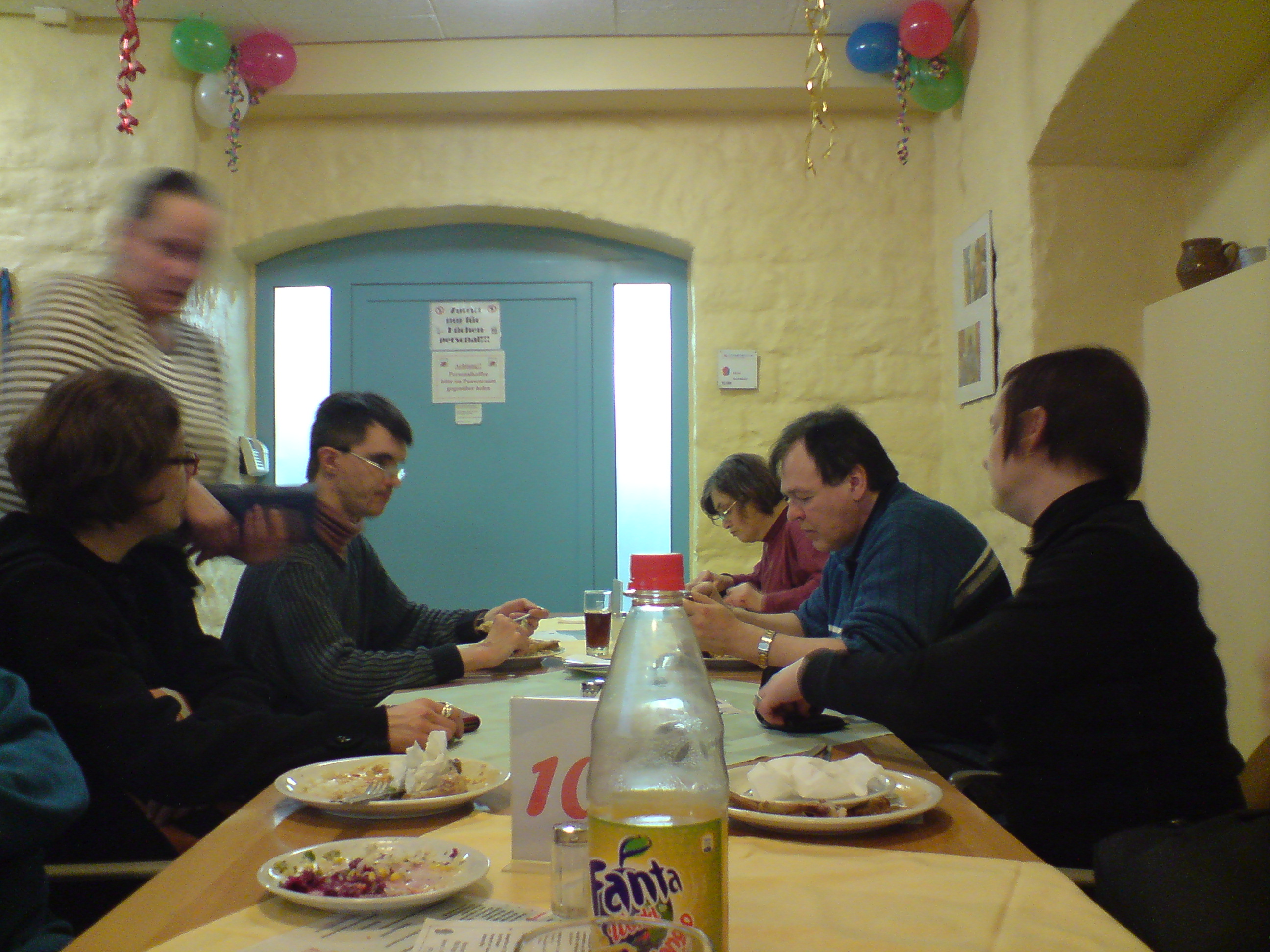 Mittagessen im Rosmarin in der Pari